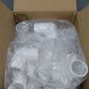 QWORK 4-Way 1/2" Tee PVC Fitting Elbow, 10 Pack PVC Fitting Connector, Furniture Grade, White