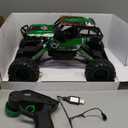 DOUBLE E 1:14 Scale Large Remote Control Car Monster Trucks for Boys with Head Lights 4WD Off All Terrain RC Car Rechargeable Vehicles Xmas Gifts for Kids