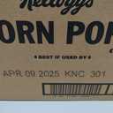 Kellogg's Corn Pops Breakfast Cereal, Kids Cereal, Family Breakfast, Family Size, Original (6 Boxes) (6 Count), Best By 04, 2025