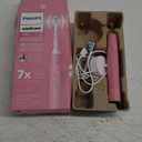 Philips Sonicare 4100 Rechargeable Electric Toothbrush, with Pressure Sensor, 2 Intensity Settings, SmarTimer and QuadPacer, 14-Day Battery Life, Deep Pink, Model HX3681/26