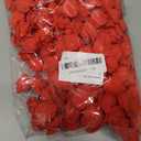 200pcs Mini Artificial Rose Artificial Fake Rose Head Foam Artificial Rose for DIY Crafts Wedding Party Valentine's Day Festival Home Decoration (Red, 200)