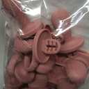 Silicone Baby Popsicle Molds with Sticks Dark Pink 