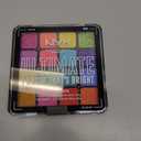 Nyx Professional Make up, Ultimate Shadow Palette, Eyeshadow Palette - I Know That's Bright