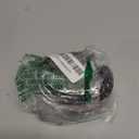 Door Draft Stopper Bottom Seal - 39" with Brush Rubber Blocker Reduce Noise Under Exterior Door Sweep Breeze Sound Proof Winter Cold Proof (Black)