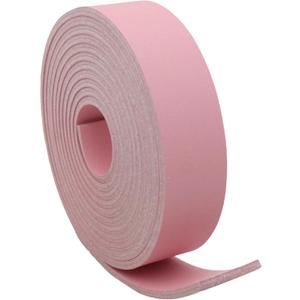 Lalatia Double Sided Faux Leather Strip Leather Strap (Pink, 1'' x 2 Yards)
