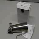 Slip Fit Tub Spout with Pull-Up Diverter for 1/2 inch Copper Tube, Brushed Nickel