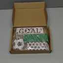 Moucuny 4 Pcs Soccer Party Decorations Soccer Table Centerpiece Football Tiered Tray Decor Wooden Ball Block Signs Gift Sports Themed Table Decorations for Boys Baby Shower Party Supplies Decor