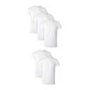 Hanes Men's Moisture-Wicking Crewneck Performance Undershirt, 5-Pack, White, XX-Large
