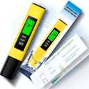 2025 All-New 4 in 1 Tds Meter Digital Water Tester - Accurate and Reliable TDS EC & Temp(C,F) Meter - 0-9999ppm - Professional Testing for Drinking Water, RO/DI System, Aquariums etc
