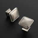 Ravinte Hardware 30 Pack Brushed Nickel Cabinet Knobs Single Hole Center Solid Cabinet Door Handles