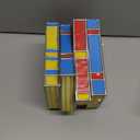 Stained Resin Stacked Books Lamp, Stained Stacked Books Lamp,Reading Book Lighting Vintage Table Lamp for Nightstand Desk Book Lamps, Night Light for Home Decor