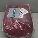 PrinceDeco Velvet XL Couch Cover for Oversized Sofa 4 Piece Sofa Covers for 3 Cushion Couch Washable Furniture Protector with Non Slip Elastic Bottom Width Up to 105 Inch(X-Large, Burgundy)