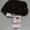 Short Curly Wavy Brown Wigs for Women Synthetic Halloween Cosplay Hair Wig