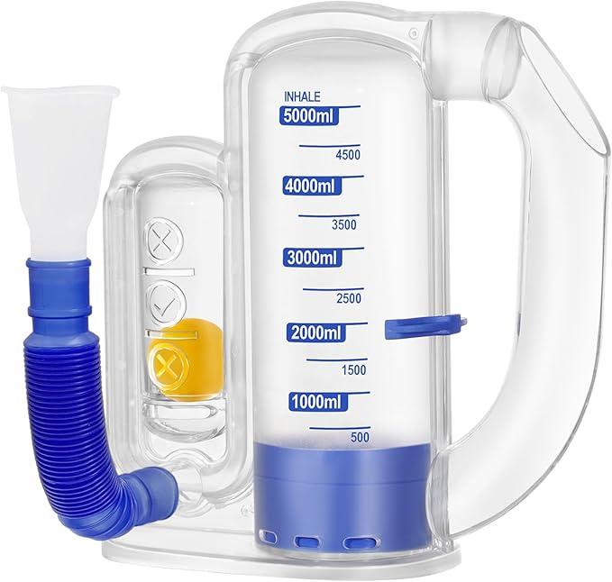 Incentive Spirometer Adult, Breathing Exercise Device for Lungs, Breathing Trainer