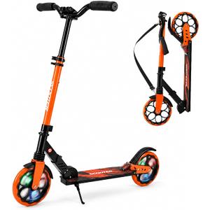 Kick Scooter for Kids 8+, Teens & Adults. Foldable Dual Suspension Scooter