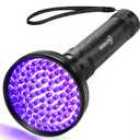 ESCO LITE UV Flashlight Black Light, 100 LED 395 nM Ultraviolet Flashlights UV Blacklight Detector for Dog Urine, Pet Stains and Bed Bug, Matching with Pet Odor Eliminator