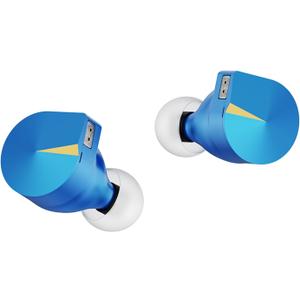 F1 Pro Planar Magnetic IEM Headphones, 14.2mm Plane Driver Aluminium Alloy in Ear Monitor, 0.78mm 2Pin Silver Plated & OCC Detachable Cable HiFi Earphone for Musician Singer Audiophile (4.4mm)