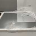 AAZZKANG Wall Mirror Large Rectangular White Mirrors with Metal Frame for Farmhouse Bathroom Bedroom Living Room Entryway Hanging Vertically or Horizontally 20"x16"