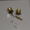 Design House 726968 Cambridge Privacy Bed and Bath Door Knob Satin Gold