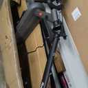 5TH Wheel V40 PRO Electric Scooters, 48V 800W Peak Motor & 20 MPH, 24.9 Miles Range, 10" Solid Tires, Front-N-Rear Suspension and Ambient Light, Folding Sport Scooters with Dual Brake System and APP