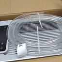 AEOCKY 50 Pint/Day Compressor Dehumidifier, 3500Sq.Ft for Basement, Home, Bedroom, Bathroom, with Drain Hose, Intelligent Humidistat, Quiet