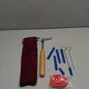 MELHA Professional Piano Tuning Kit, 9 PCS Piano Tuner Wrench Hammer piano tuning Mute kit tools (9 Pack Set)