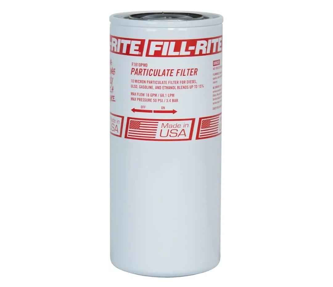 Fill-Rite F1810PM0 3/4" 18 GPM (68 LPM) 10 Micron Particulate Spin-On Fuel Filter