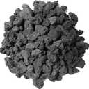 Lava Rocks for Fire Pit | 1/2" - 1" | Decorative Volcanic Rock for Garden, Aquarium, Fireplace | 10 Lb Bag Medium Black Rocks Made in USA | Rustic Natural Fire Pit Rocks for Indoor and Outdoor
