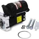 Powermaster Starter, Master Torque, 3.25:1 Gear Reduction, Black, 168 Tooth Flywheel, GM LS-Series, Each no tools