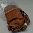 Women Backpack Purse PU Leather Anti-theft Casual Shoulder Bag Fashion Ladies Satchel Bags (Brown)