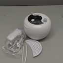 Upgraded Ultrasonic Retainer Cleaner Machine, 45kHz Ultrasonic Dentures Cleaner for Night Guards, Braces, Aligner, Toothbrush, Jewelry and More, 200ML Capacity, White