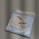 American Baby Company 100% Natural Cotton Fitted Cradle/Bassinet Sheet 36" x 18" - Soft, Breathable & Hypoallergenic Bed Sheet, Baby Blue, Neutral for Boys & Girls