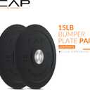 CAP Barbell Rubber Olympic Bumper Plate | Multiple Options/Colors