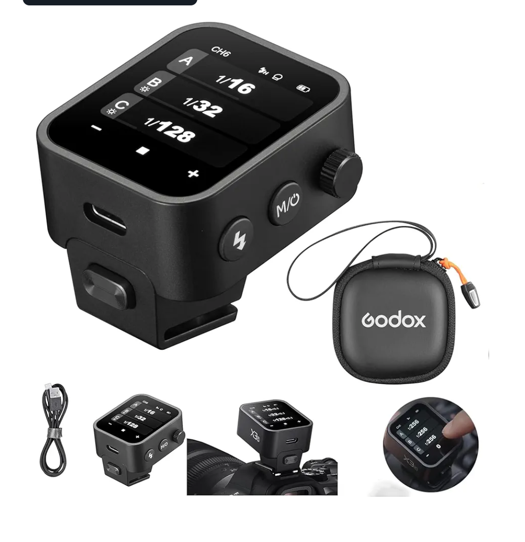 Godox X3 X3-F TTL Wireless Flash Trigger, Built-in Lithium Battery Compatible with Fujifilm Cameras