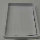 YouCopia StoraLid Food Container Lid Organizer, Expandable with Tall Dividers, White
