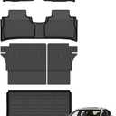 Jenofa-Car Floor Mats for Nissan Murano 2025-2026 Car Mat for Murano All Weather Mats Cargo Mats Full Set Waterproof Durable Floor Liners Custom Fit Accessories Black 2025