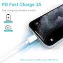 USB C to Lightning Cable,3.3FT 2Pack iPhone Charger Fast Charging iPhone Charger Cord Compatible with iPhone 14 13 12 11 Pro Max XR XS X 8 7 Plus SE iPad and More