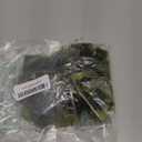 Celltestria Olive Green Velvet Ribbon for Christmas Decorations 1.5 Inch 5 Yards Handmade Frayed Raw Edge Silk Ribbons for Christmas Home Decor Wreath Craft Gift Wrapping Flower Bouquet