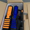 ArmoGear Set of 4 Laser Tag Guns with Vests - Laser Tag Set for Kids and Adults - Toy Guns with 150 ft Range, Night Vision, Invisibility Mode - Battery Operated - Multiplayer Outdoor Game for Ages 8+