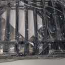 21 Pack - 17"x12" Animal Barrier Fence, 30Ft(L) No Dig Fence for Dogs with Strong Snap Connect, 4 Gauge Black Powder Coated Steel, Dog Rabbits Fence Barrier for Outdoor Landscaped Yard, Fence A