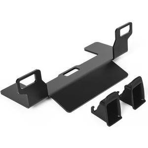 ISOFIX Universal Car Seat Mount Bracket, Child Safety Car Seat Latch Anchor Kit, Steel Seat Latch Interface Bracket, ISOFIX Belt Connector for Off-Road Vehicles, SUVs, MPVs, 12.6*5.43*3.11"