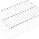 Allstare WB48X20249 Oven Rack Replacement Parts for GE Stove Oven Parts Oven Shelf 304 Stainless Steel 23.7 x 16 Inches Hotpoint General Electric Gas Range Toaster Oven Baking Wire Rack Rack-Flat
