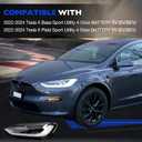 Misakomo LED Headlamps Fits Tesla Model X Plaid 2022-2024 Front Driver Left