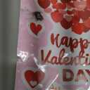Valentines Day Decorations, 9 Sheets Valentine Window Clings Decor, Red Heart Stickers for Home, Office, Classroom, Romantic Cupid Decals Dcor