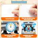 2 x Christmas Trunk or Treat Party Decorations - Princess Prince Car Archway Garage Decoration Blue Pumpkin Cartoon Cutouts with Backdrop Balloons for House Outdoor Decor Birthday Gifts, 42Pcs