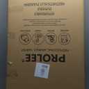 PROLEE Bearded Dragon Tank, Reptile Tank with Meatl Mesh Roof and Front Sliding Door, Lizard Tank, Spacious Reptile Enclosure for Snakes, Lguanas, Chameleons (Black, 27 Gallon Volume, 24 Inch Length)