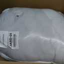 Monbix King Size Comforter Set, Brown King Bedding Set Reversible, King Comforter Set 7 Pieces, Cationic Dyeing Bed in a Bag with Comforter, Sheets, Pillowcases & Shams