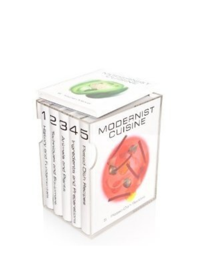 Modernist Cuisine: The Art and Science of Cooking, Set Of 5 Books 