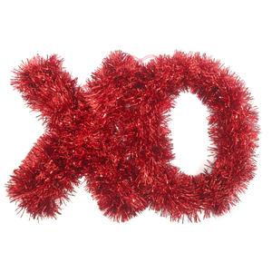 Holiday Home® Tinsel XO Decoration - Red