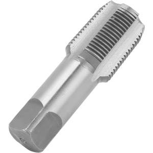 3/4" NPT Pipe Tap, Thread Repair Machine Tap Silver HSS Standard Tapping Tool